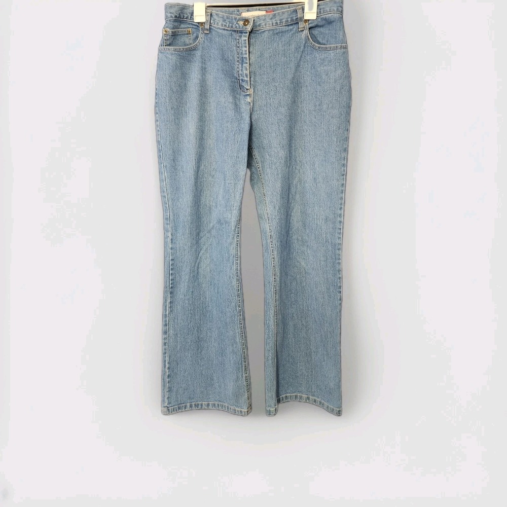 Christopher & Banks Denim Stretch Wide Leg‎ Jeans Size 12